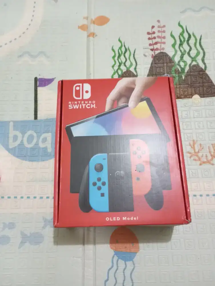Nintendo Switch oled neon OFW mulus