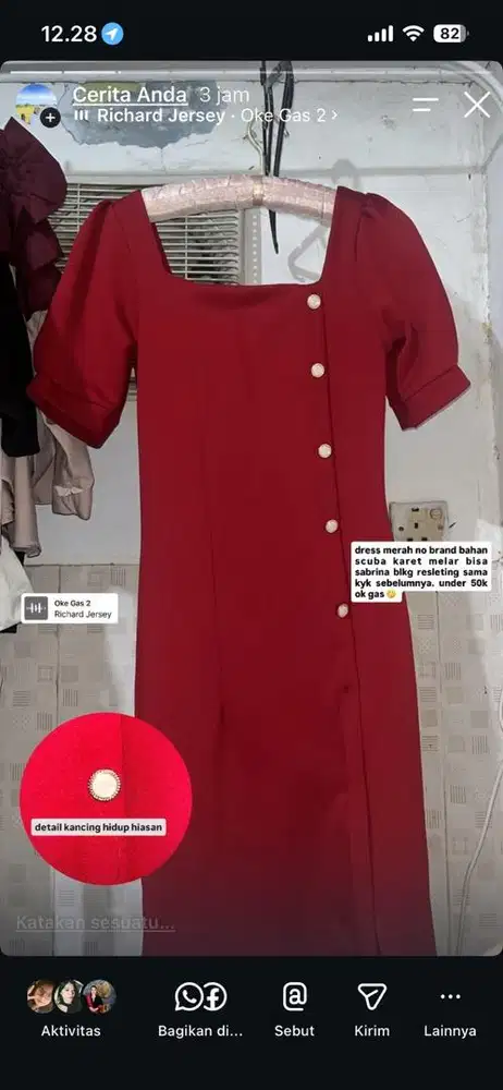 Dijual dress wanita