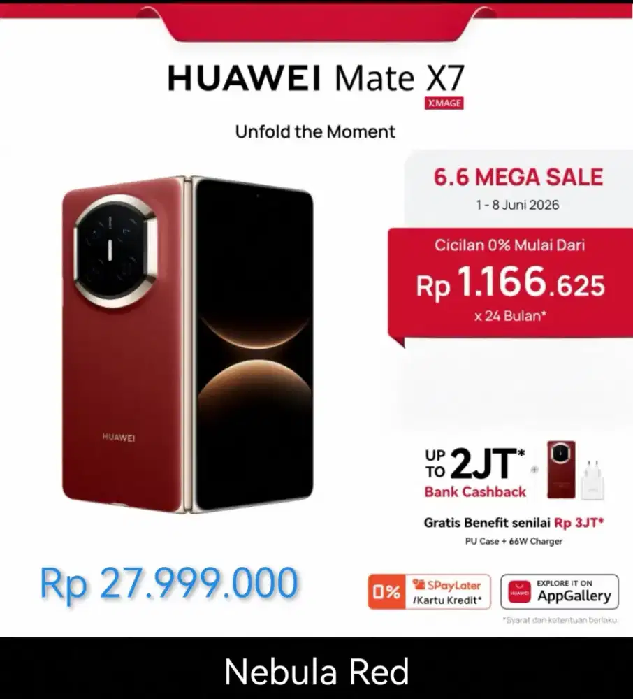 Huawei Mate X7 Garansi Resmi