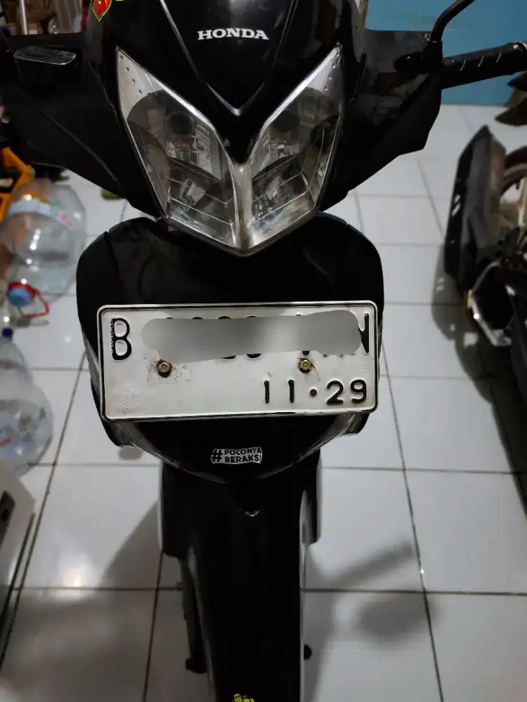 Jual supra x 125 pajak on plat B Tangerang panjang