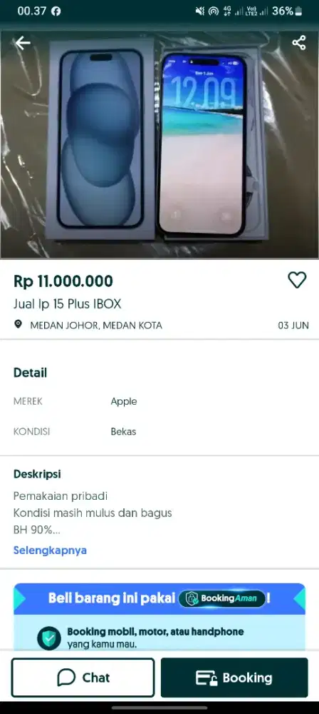 Ip 15 plus 128 ini Minus harap hati hati
