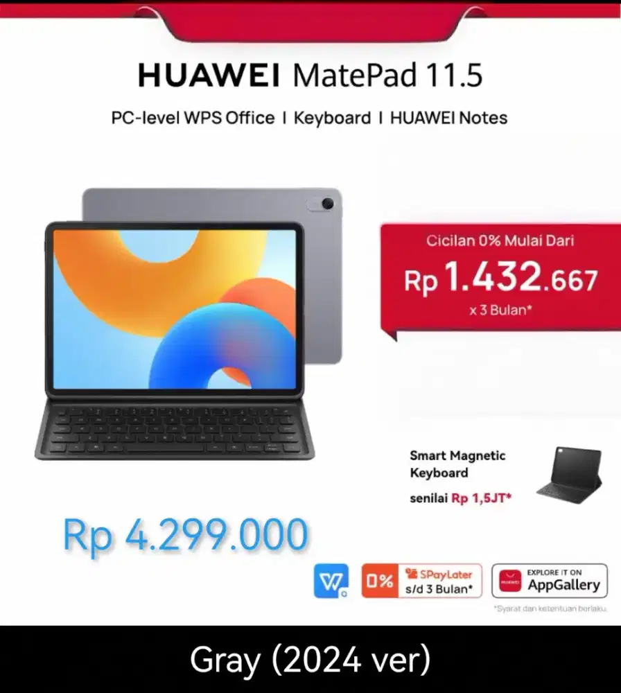 Huawei Matepad 11,5R Ram 6/128Gb