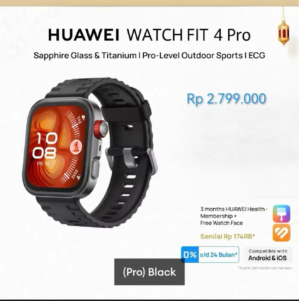 Huawei Watch Fit 4 Pro