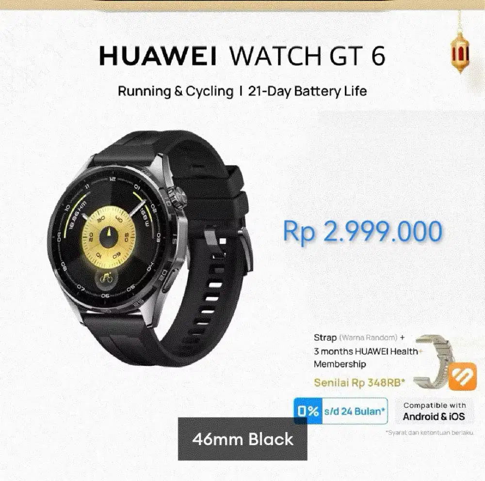 Huawei Watch Gt 6 46mm Black
