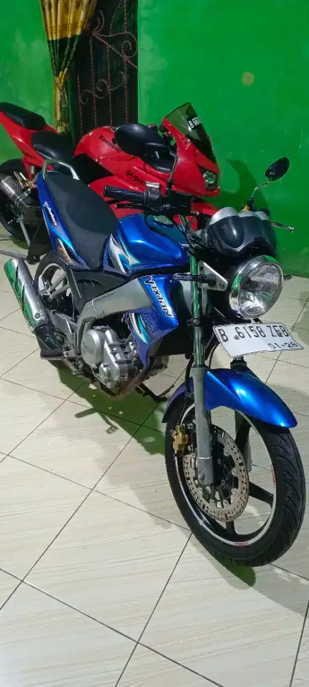 Vixion old 2007 biru (rare)