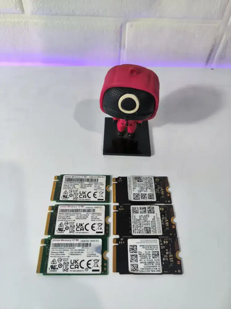SSD M.2 NVMe 128GB Ukuran 2242mm Second Original Bekas Copotan Laptop