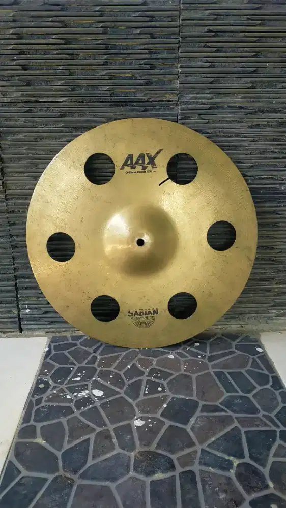 Cymbal drum crash sabian aax ozone bekas 16 inch