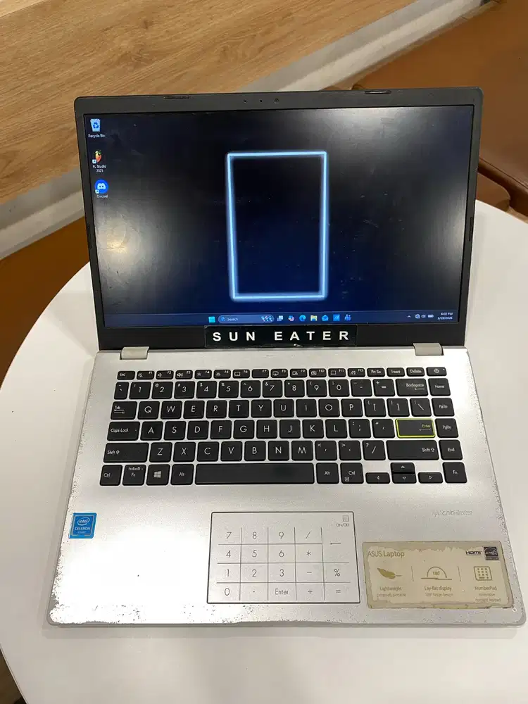 JUAL ASUS VIVOBOOK E410MA (PEMAKAIAN PRIBADI)