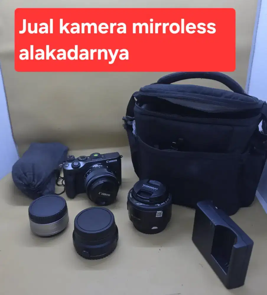 Kamera canon mirroless