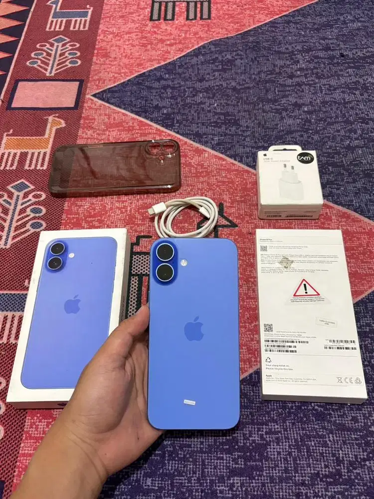 Iphone 16 plus 128gb ultramarine ibox