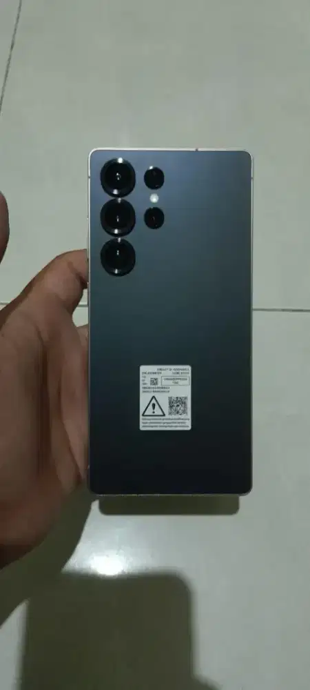 Samsung S25 Ultra 5G 512/12GB Ex Sein Resmi Batangan Halal Black Mulus