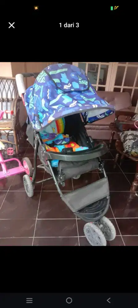 Strollert bs untuk usia sampai 3thn.