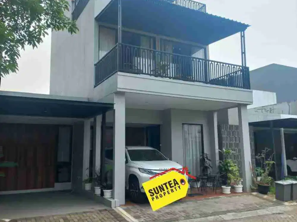 Rumah Mewah 2 Balkon Fully Furnished di Sektor 9 Bintaro Jaya SC 0204