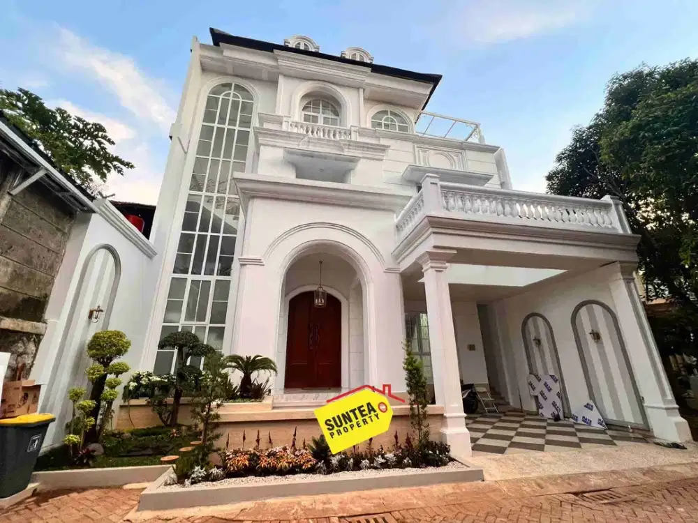 Rumah mewah 3 lantai di Discovery Bintaro Jaya FULLY FURNISHED OF0210