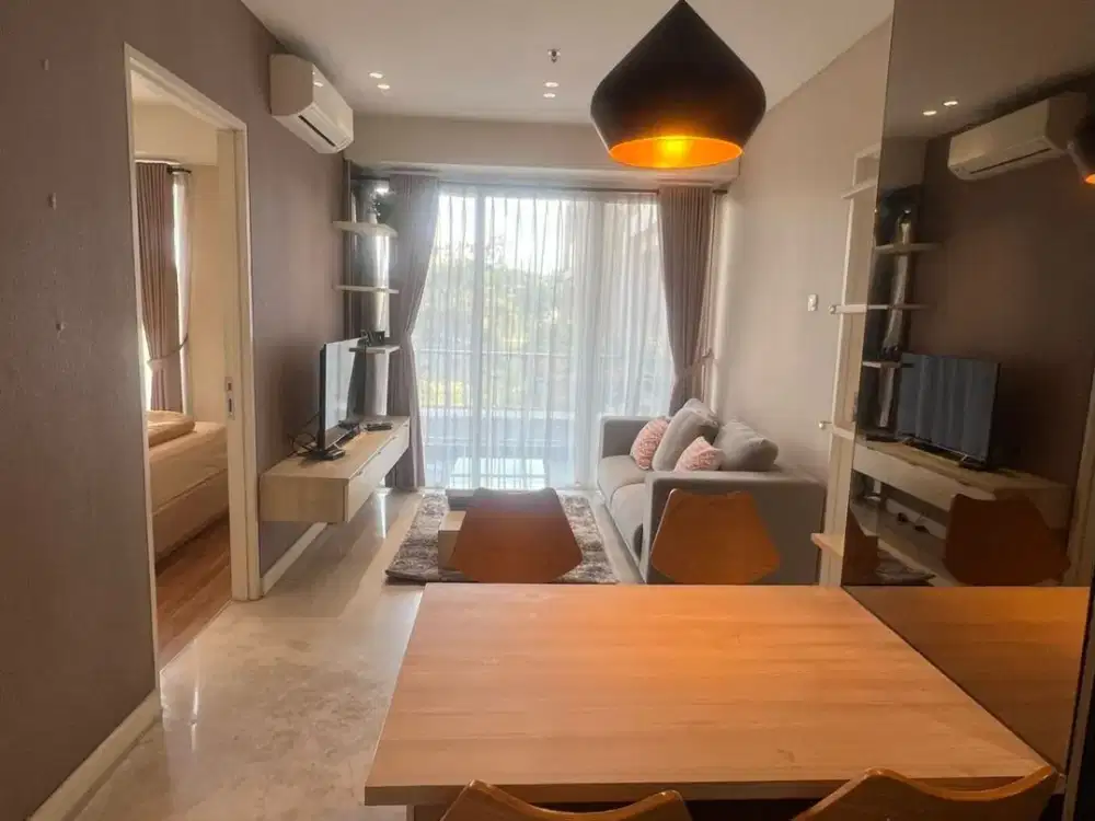 Apartemen 2 BR Furnished Pusat Kota di Landmark Residence Bandung