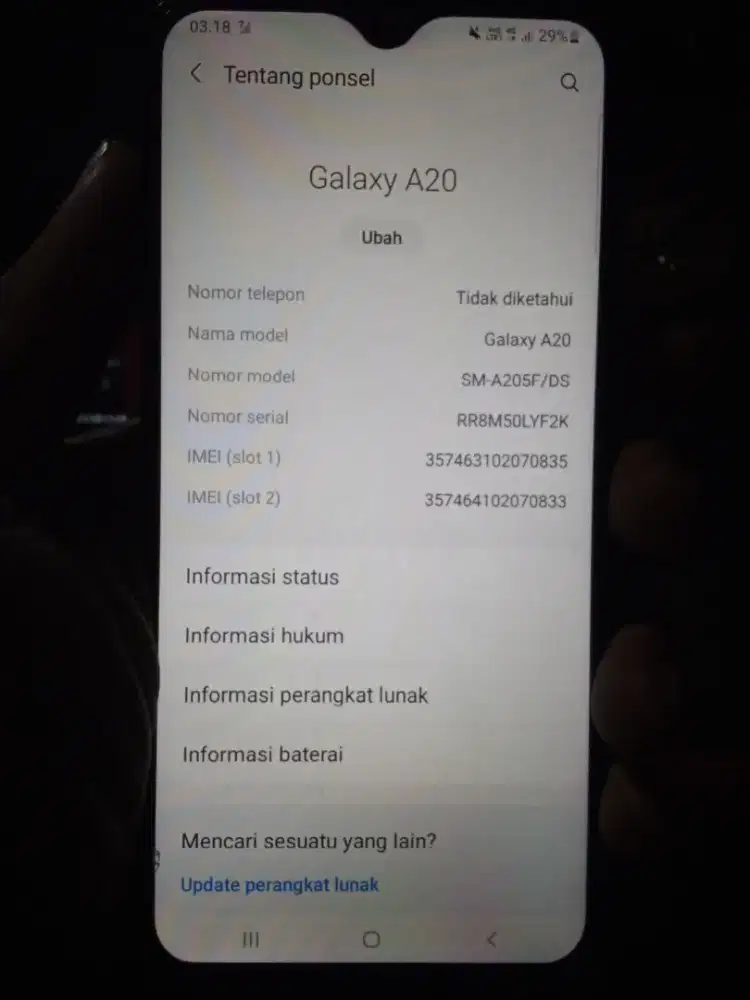 Samsung Galaxy A20