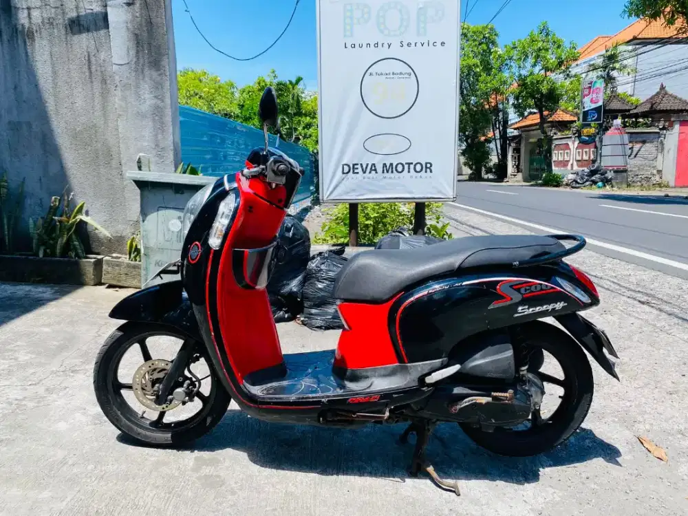 Scoopy 2014 fi injeksi Deva motor