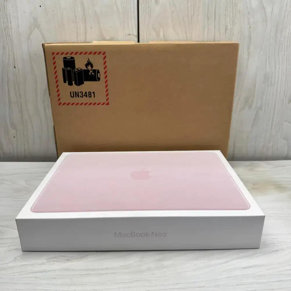 BNIB Macbook Neo Pink 8GB/256GB, New in Box , masih segel, garansi