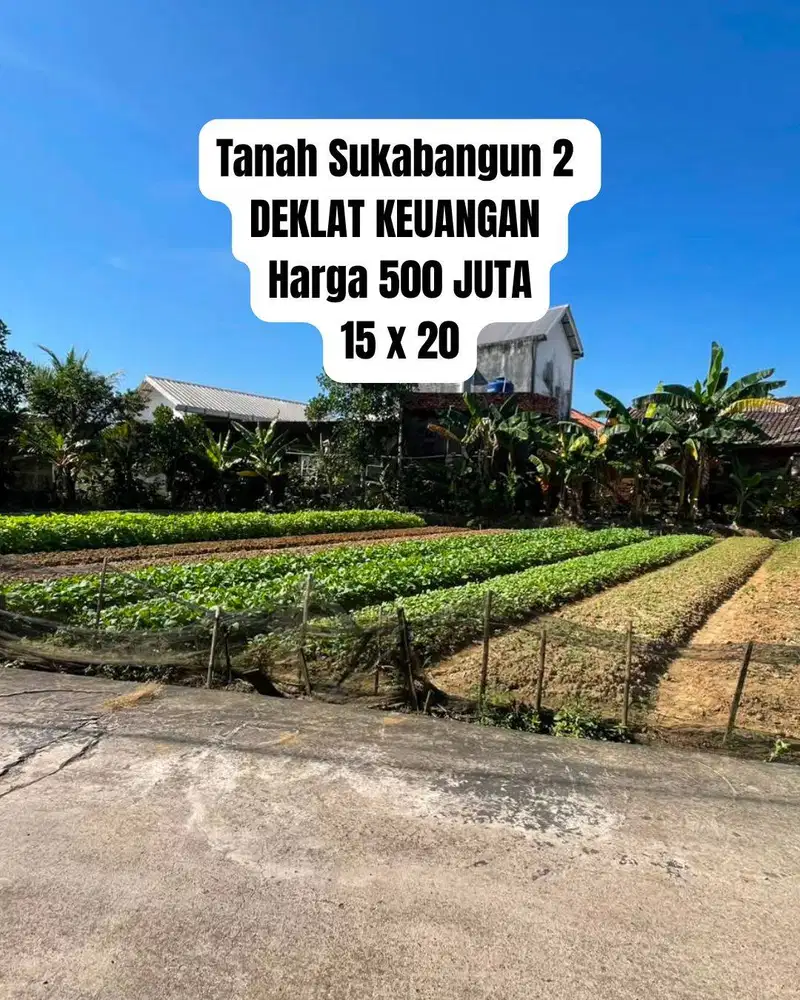 TANAH SUKABANGUN 2 PALEMBANG