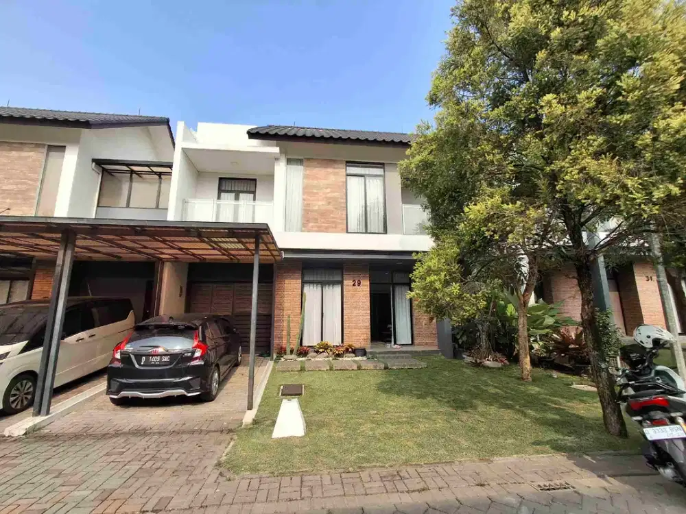 dijual rumah terawat di kota baru parahyangan bandung harga nego