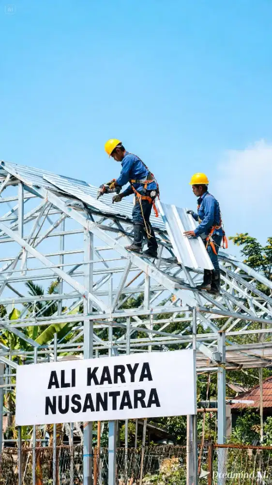 Jasa Pasang Spandek Baja Ringan Murah
