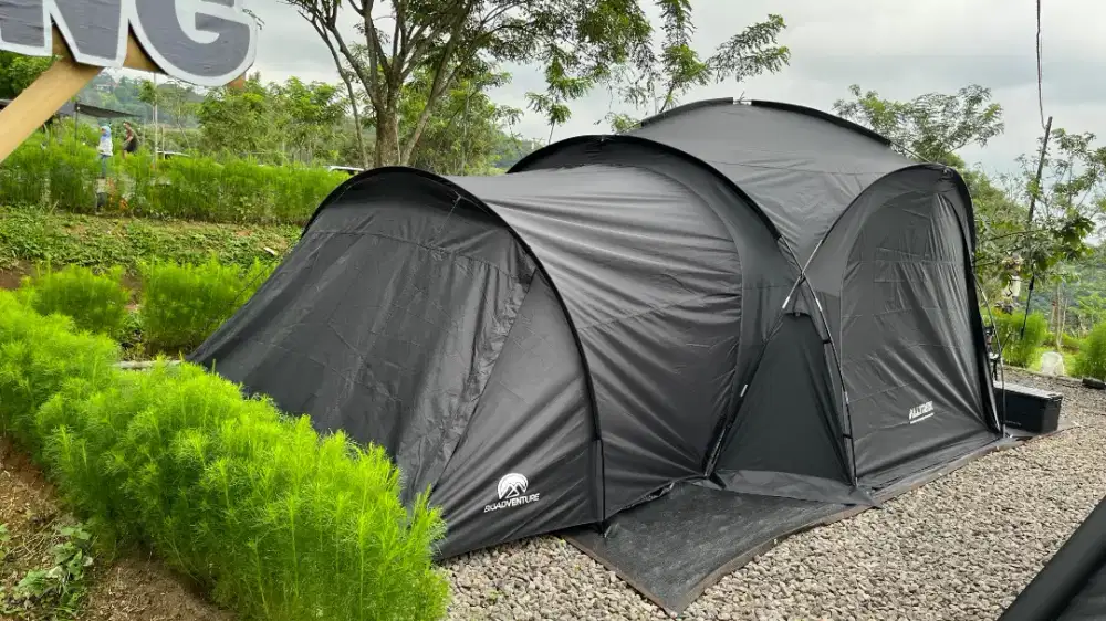 Tenda Alltrek canopy octagonal (3 pintu) + Bedroom Big Adventure