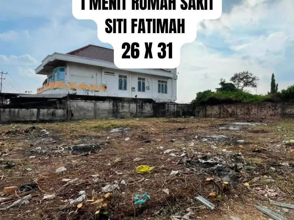 TANAH PINGGIR JALAN SEBRANG SITI FATIMAH