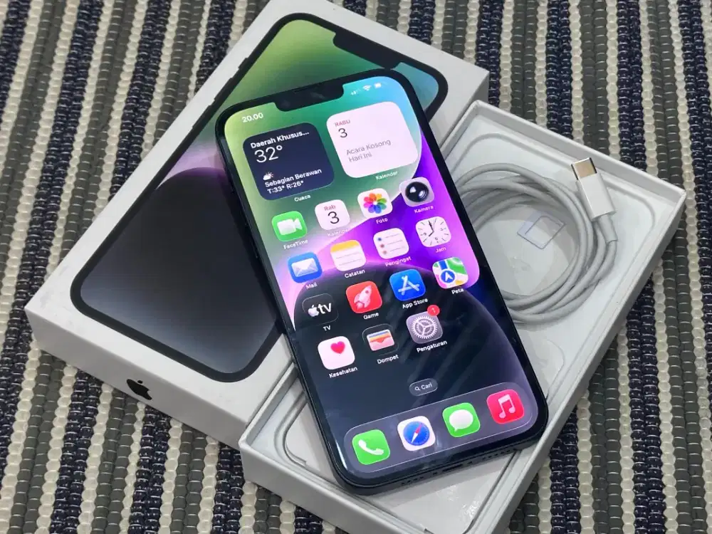Iphone 14 PLUS 256GB MULUS bisa TT
