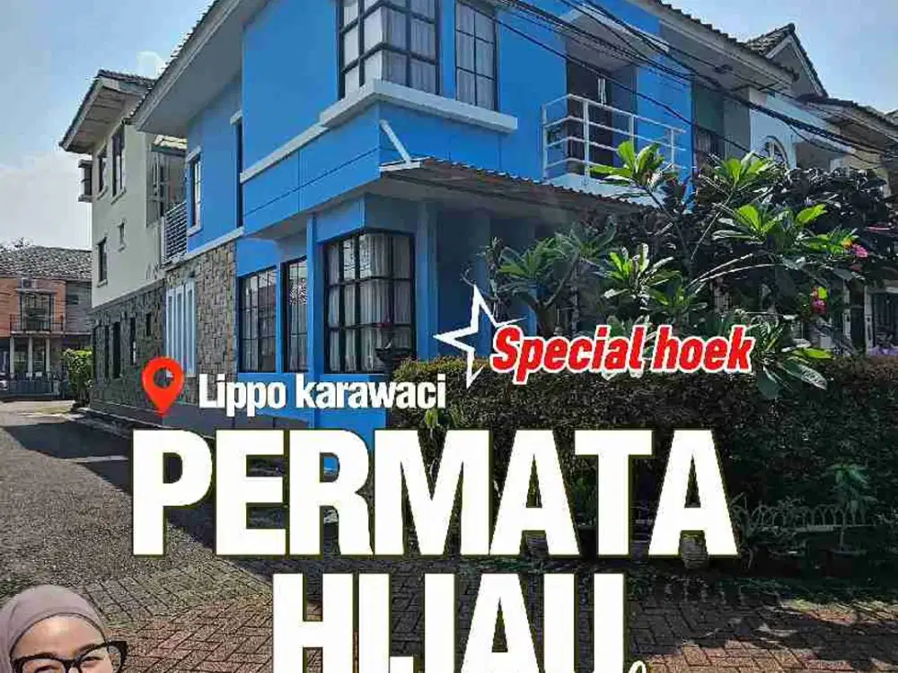 disewa townhouse hoek dekat kampus UPH dan Rs siloam lippo karawaci