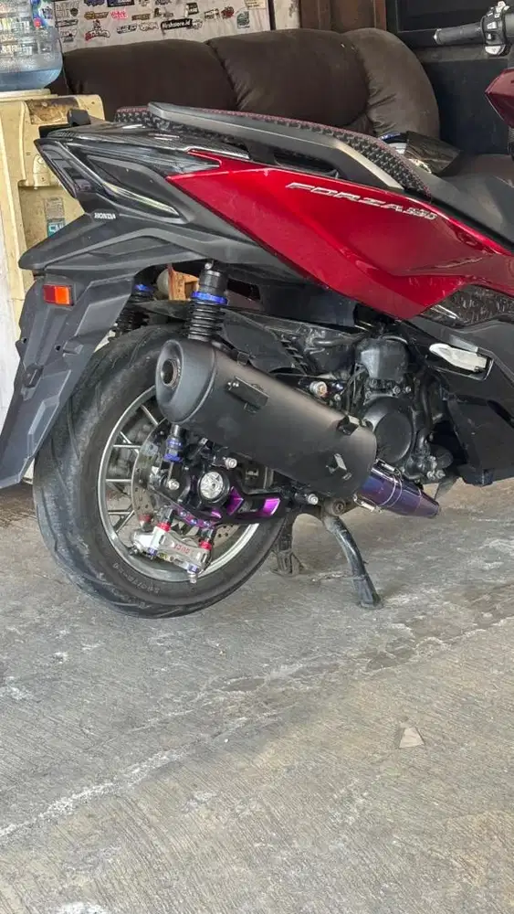 Honda forza facelift full modif