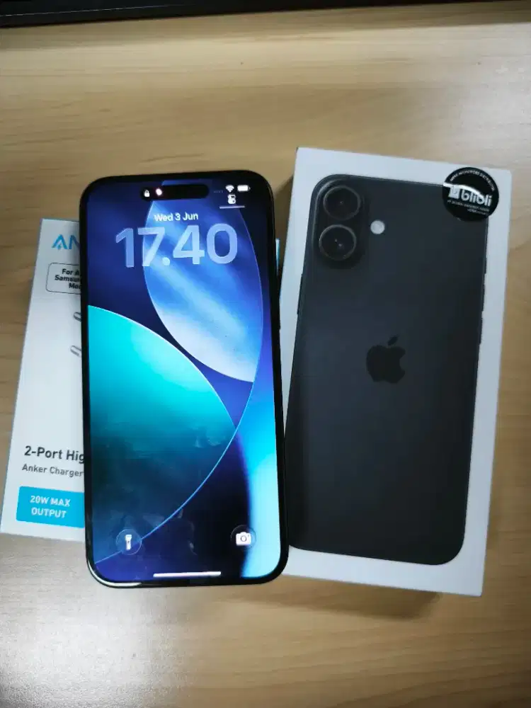 IPHONE 16 PLUS 128GB ex Blibli