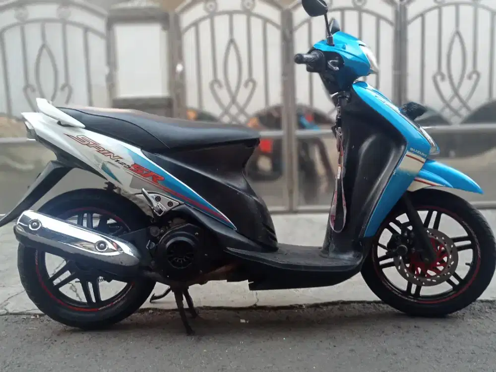 Suzuki spin 125 tahun 2006 motor antik