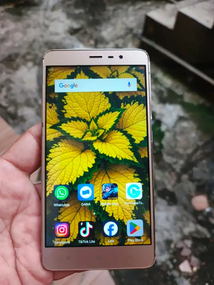 Xiomi redmi note 3 pro gold