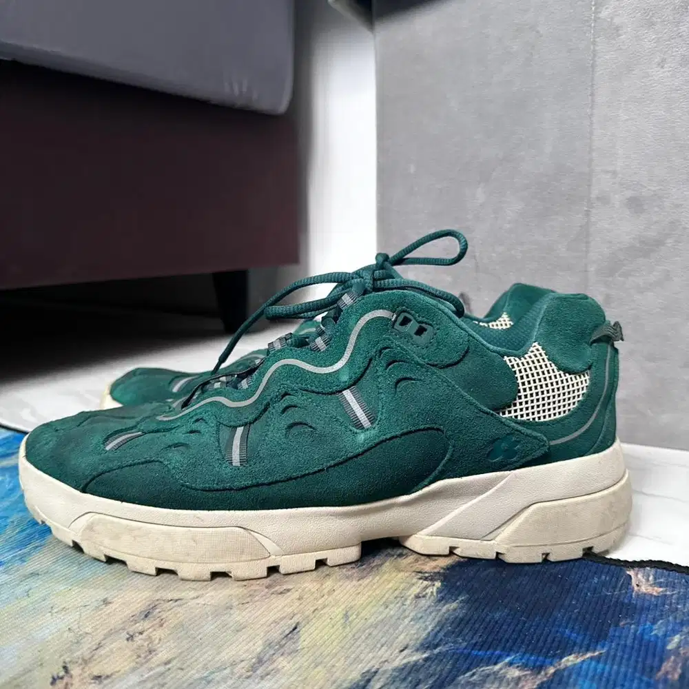 Sepatu Golf Le Fleur x converse  evergreen  sneakers size 44 original
