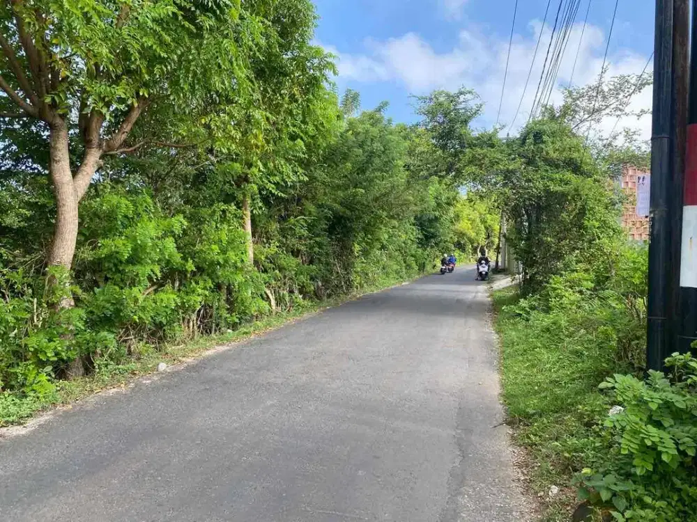 Tanah MURAH Luas 116 m2 Jl Melang Kaja Ungasan