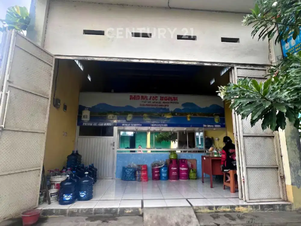 JUAL RUMAH BESERTA USAHA AIR ISI ULANG STRATEGIS