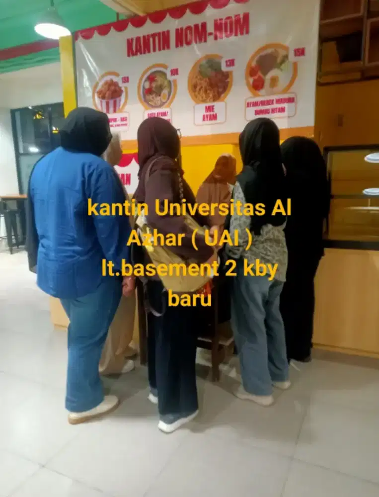 Penjaga kantin pria/wanita yang bisa masak dan jujur