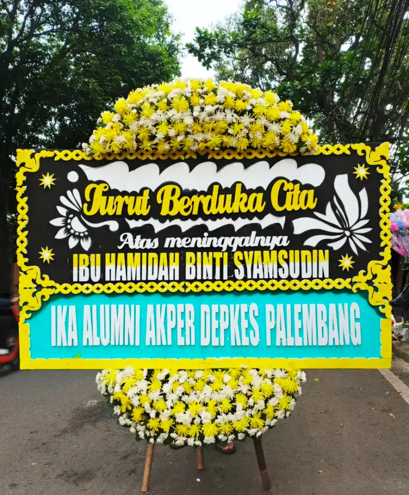 Ucapan Bunga Papan kedukaan