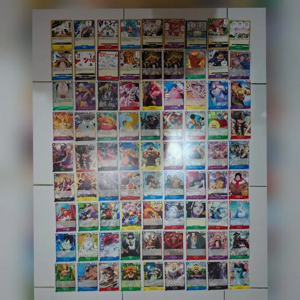 HARGA PROMO: One Piece Card Game (81 pcs)