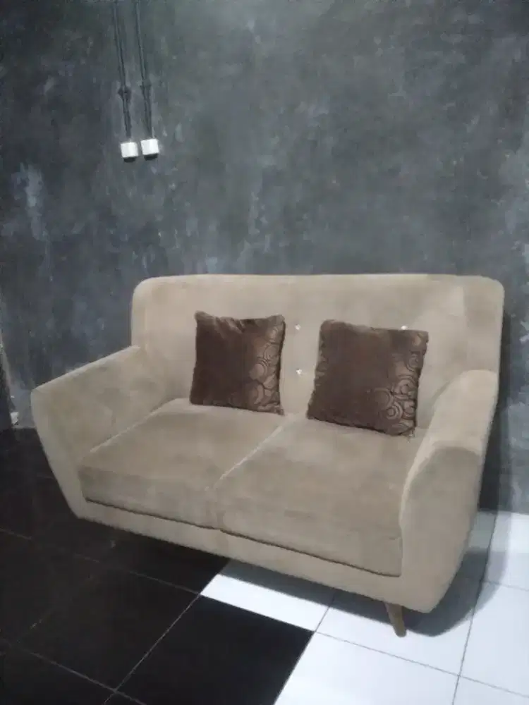 sofa two sitter beludru
