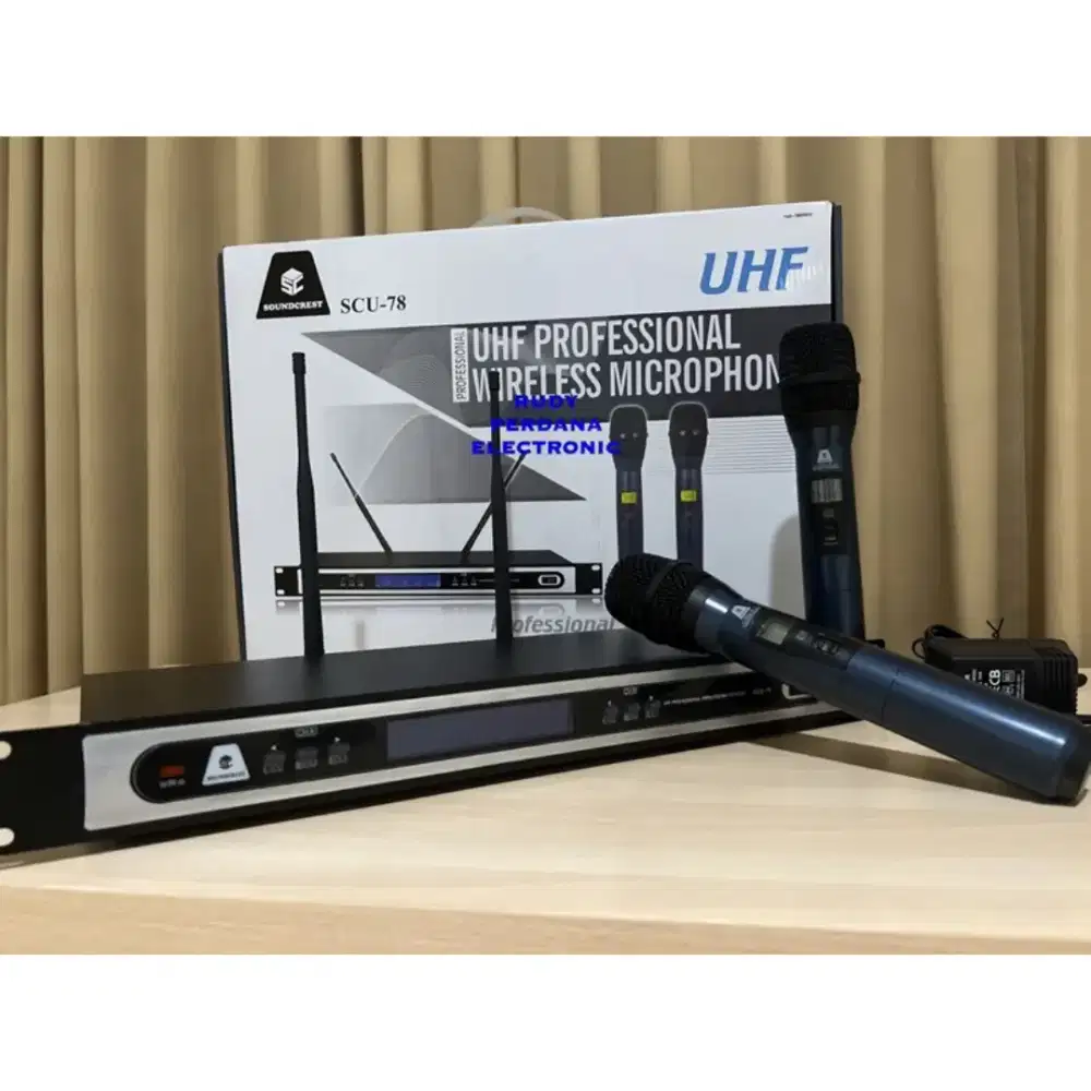 Mic wireless souncrest SCU-78 segel