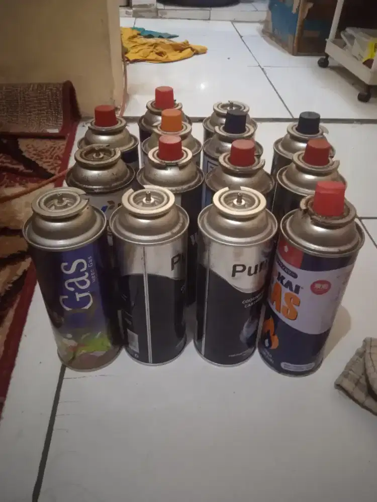 Kaleng kosong gas portable