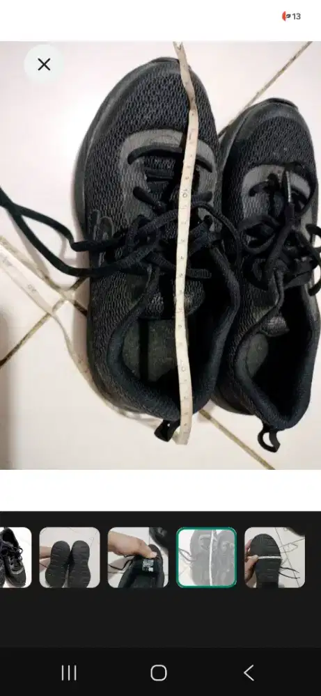 Sepatu sekolah anak merk sketcher size 36