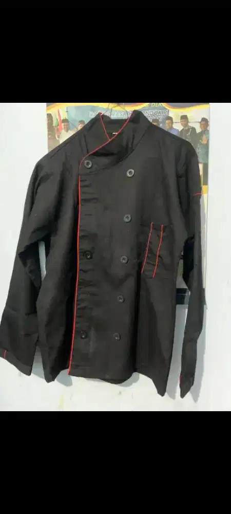 Baju Kitchen Hitam Uk S