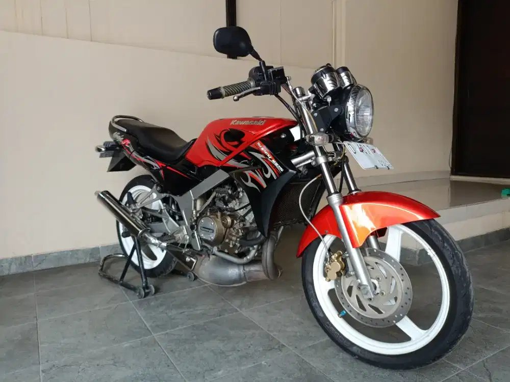 Kawasaki Ninja R 2013 orange Orisinil istimewa! ss Lengkap Pajak ON