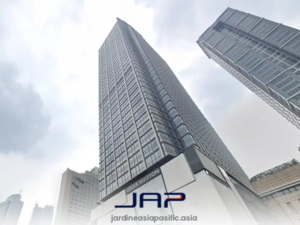Kantor Area Thamrin di The Plaza Luas 621 Sqm Fitted dekat MRT