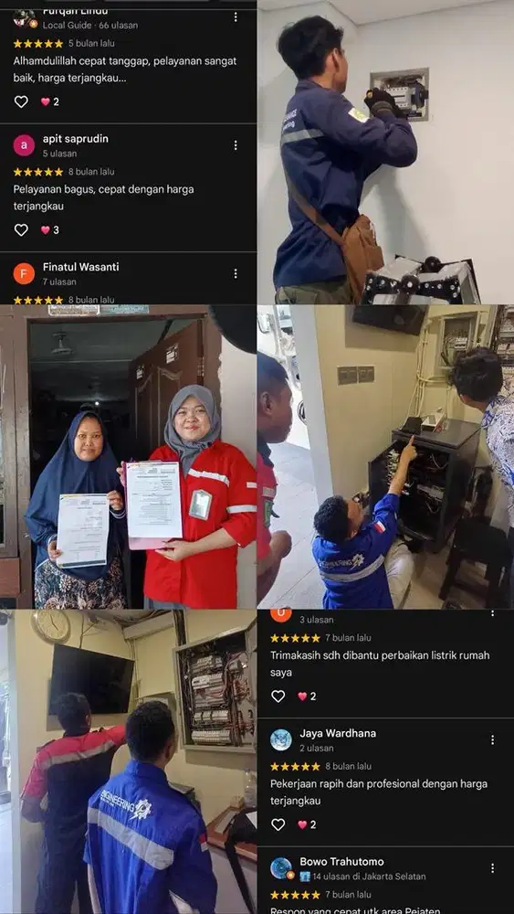 Tukang Listrik 24 jam Area Jabodetabek | Kelistrikan. com