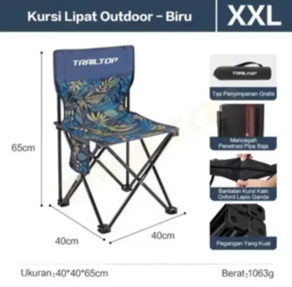 Kursi Lipat uk.XXL