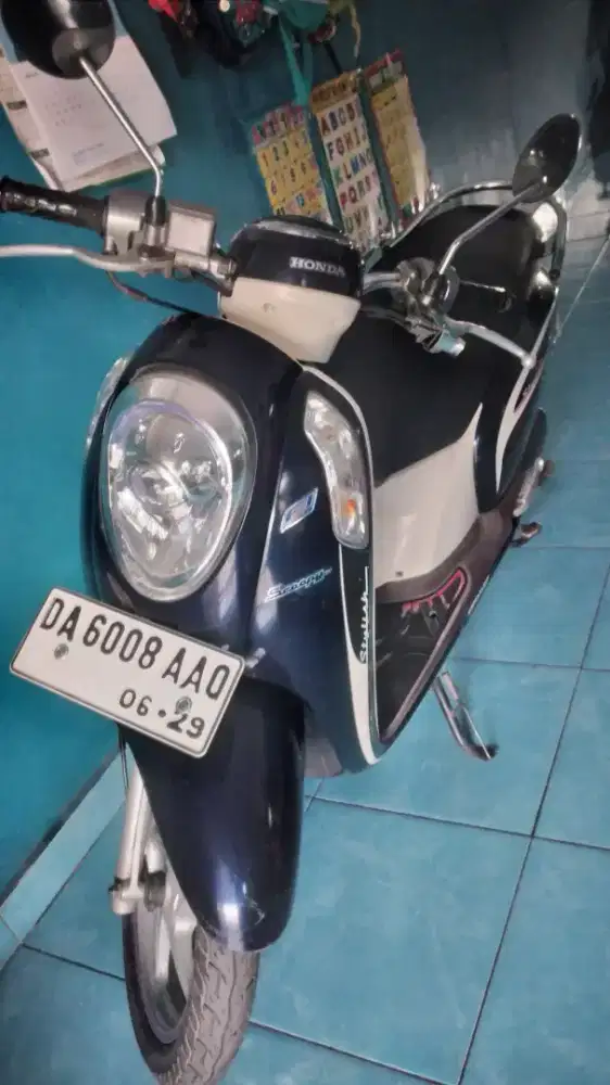 Scoopy 2014 SS lengkap serta KTP milik pajak full hidup panjang