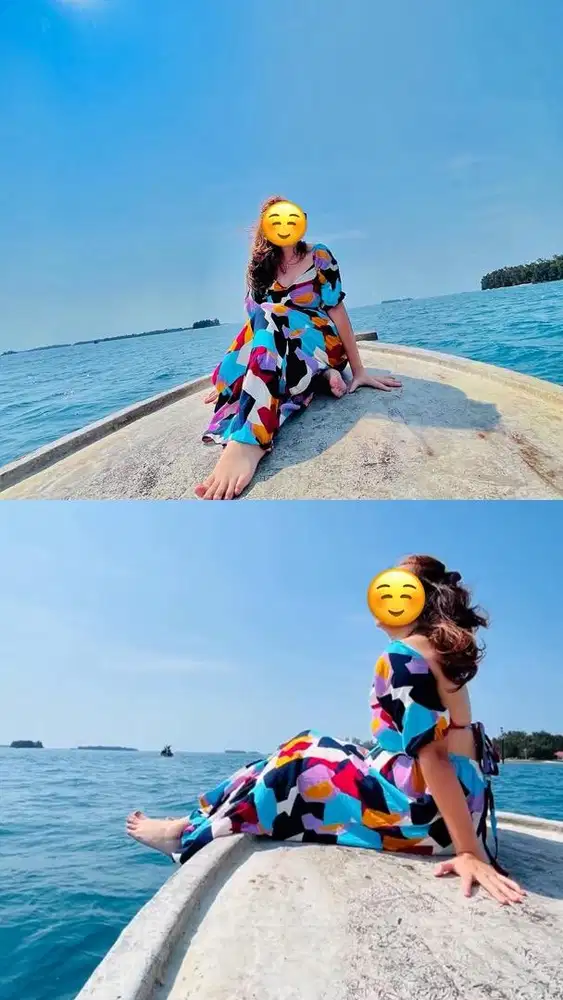 Queenza Set Baju Pantai